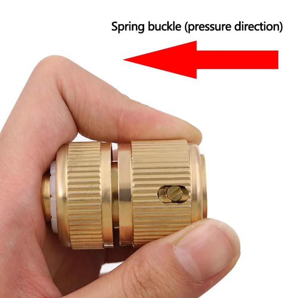 1 Pc Garden Hose Connectors 1/2\'\' Thread Quick Connector Faucet Adapters Pipe Hose Repair Fittings Water Tap Adapter