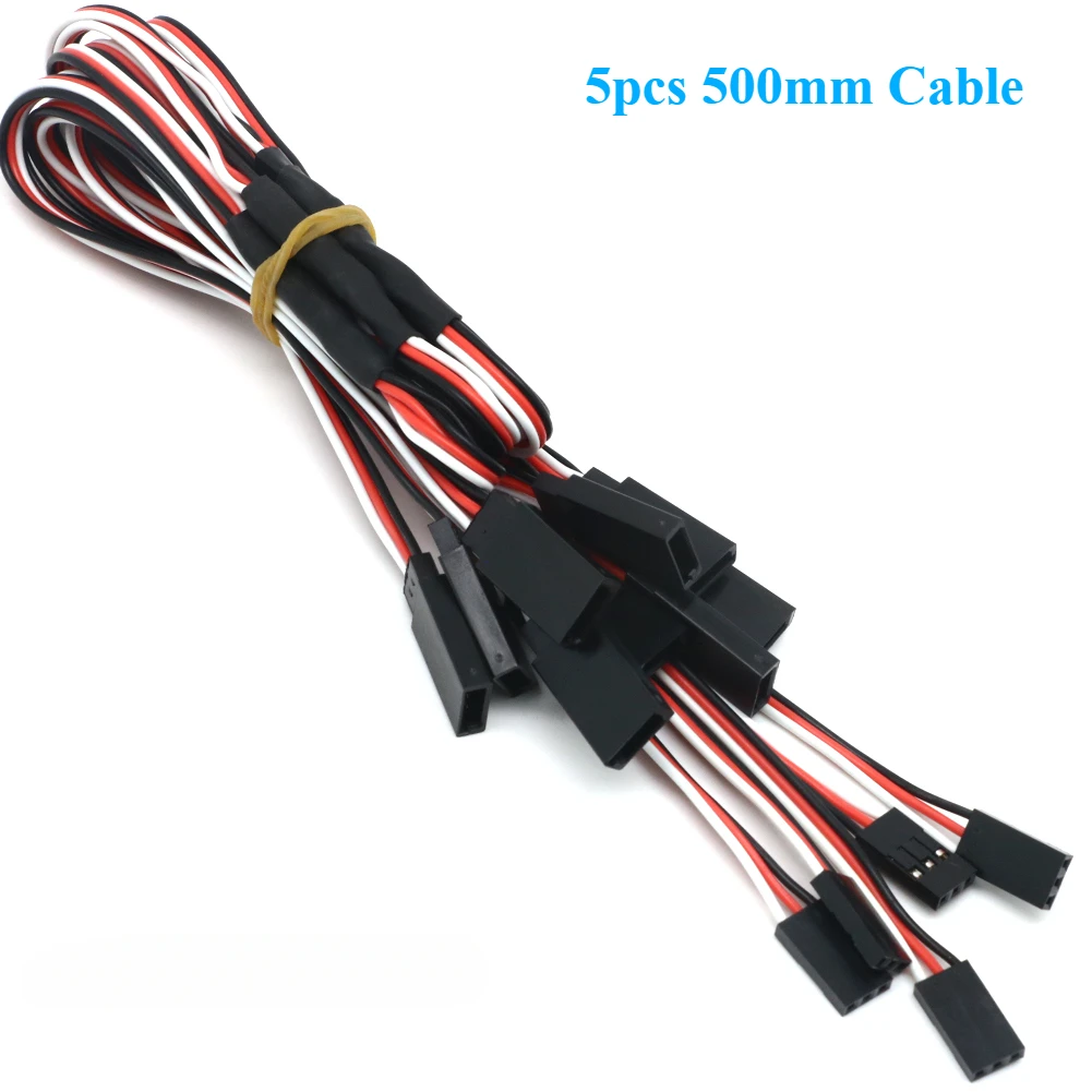 5PCS 100/150/200/300/500mm RC Servo Y Verlängerung Kabel Kabel Blei draht Für RC Servo JR Futaba RC Flugzeug Hubschrauber Auto DIY