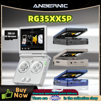 ANBERNIC RG35XXSP Flip Retro Handheld Game Console 3.5-inch IPS Screen Linux System WIFI Portable Video Game Consoles PSP Gift