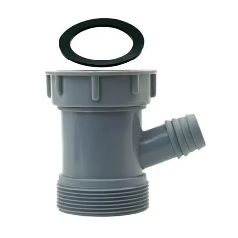 Easy Installs Sink Drain Y Connector Multifunctional Kitchen Sink Plumbing Adapter PP Kitchen Sink Drainages Wye 58mm