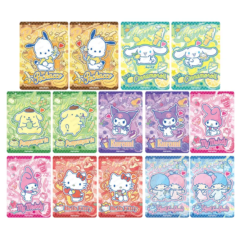 KAYOU Sanrio Family Qu Ying Pack Series 2 CR/MR/UR/SSR/MTR/Hide SR/SR/Hide R/R Sanrio شخصيات بطاقة تجميع أصلية هدية