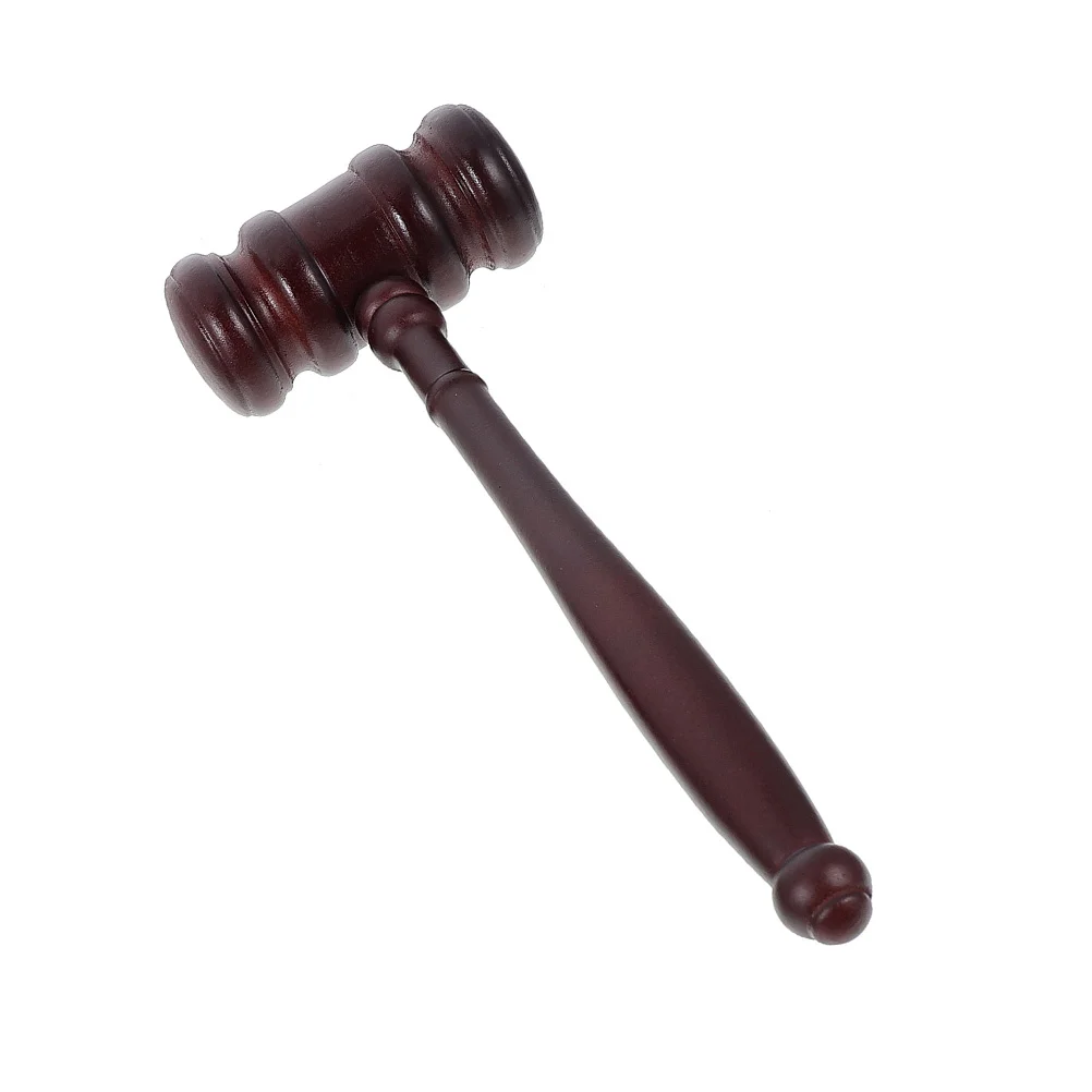 Court Judge Hammer Hand-eye Coordination Training Toy Gavel Auction Kids Wooden for