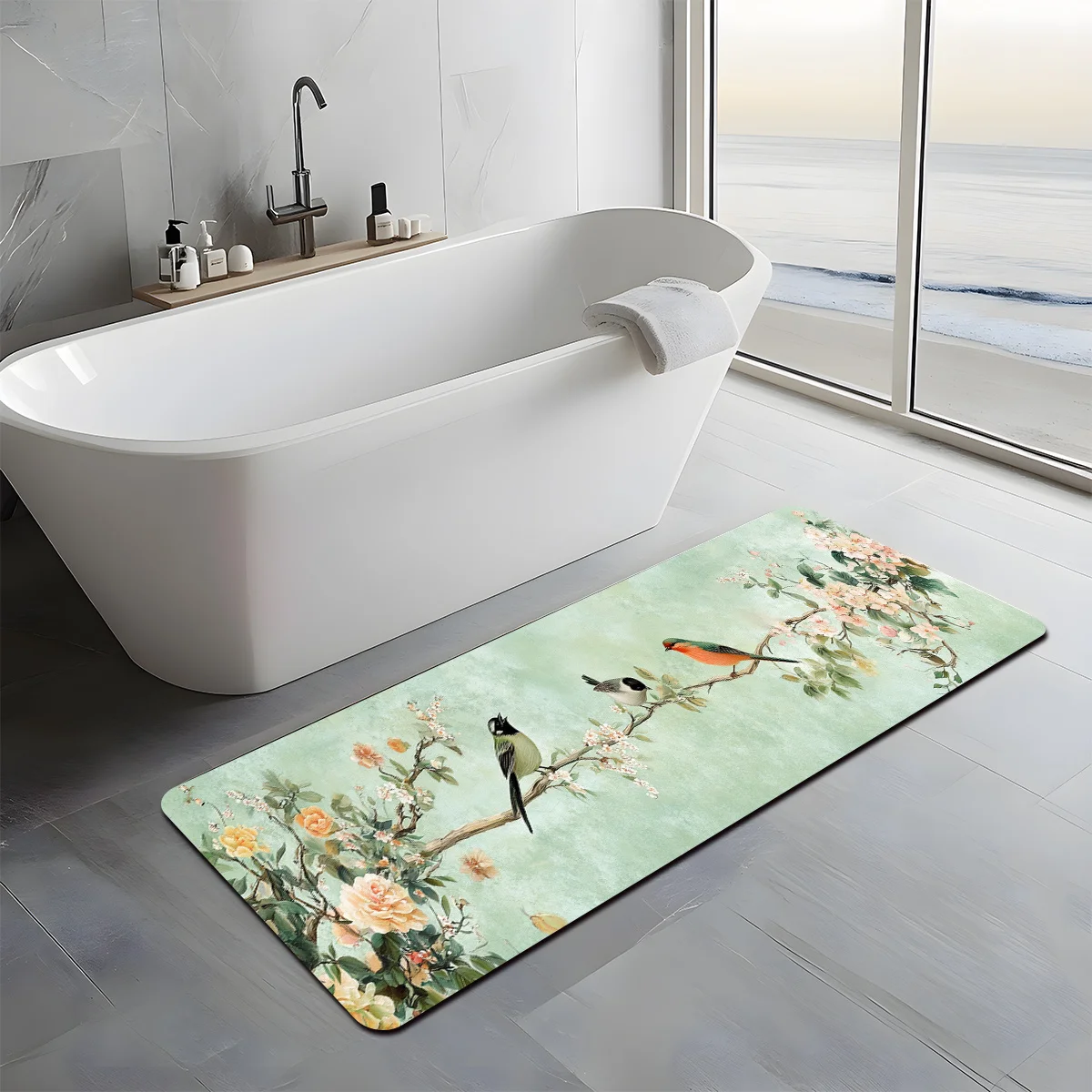 

Ковры VIKAMA с новым цветочным узором для весны/лета: для Дня матери, Пасхи, для гостиной, кухни, столовой и декора дома