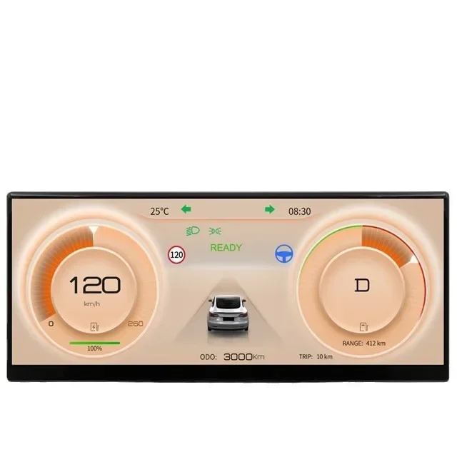 Applicable to Tesla MODEL3/Y LCD Meters Screen OTA Intelligent Control Vehicle Intelligent Interconnection CarPlay