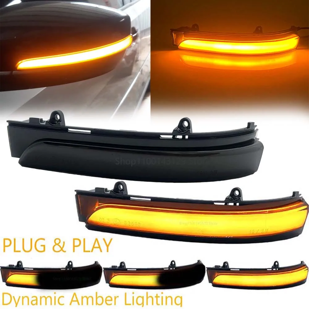 

LED Rearview Mirror Indicator Blinker Repeater Lights For Volkswagen UP! GOL G6 G7 FOX Polo Golf4.5 Vento Saveiro Voyage Passat