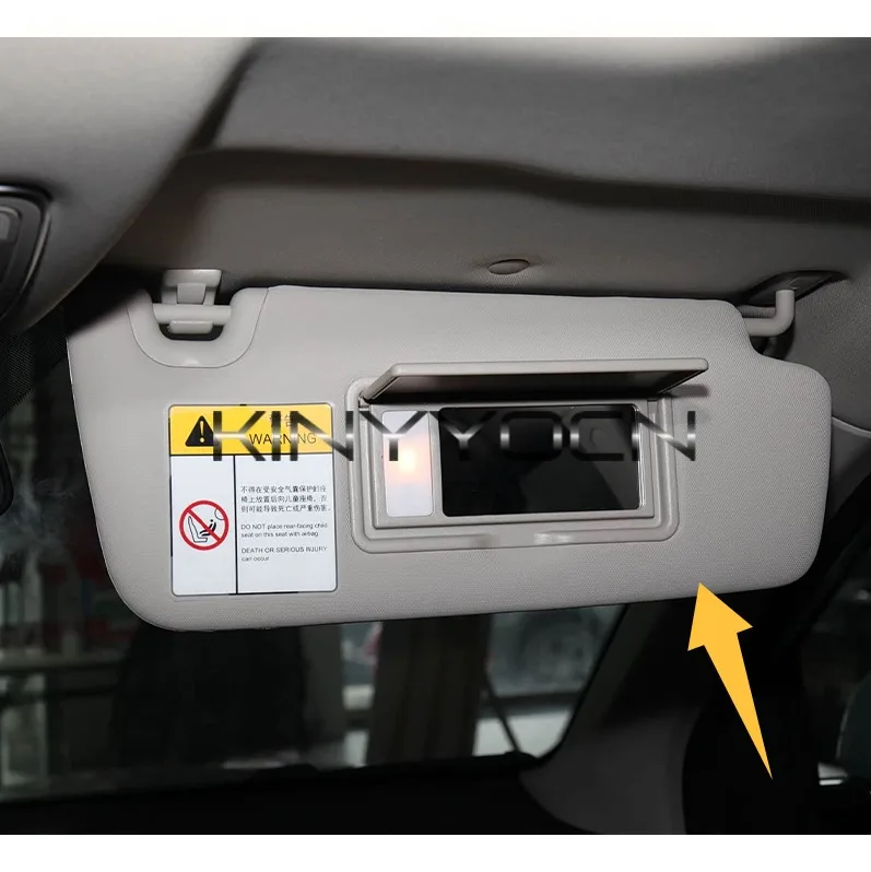 Car Sun Visor For DFSK 600/Glory i‑Auto/E5 Sunvisor With Makeup Mirror With Light