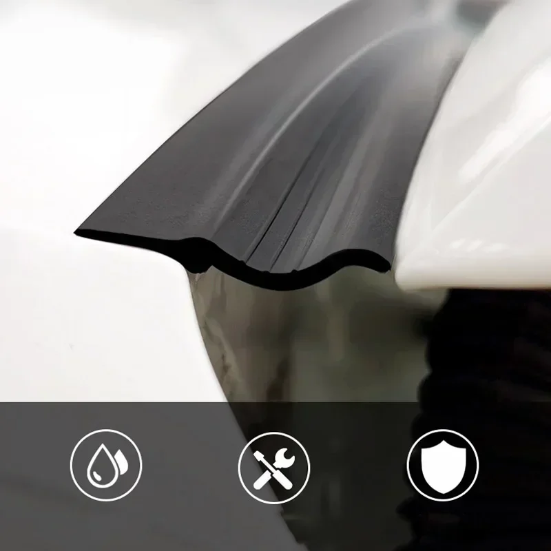 العالمي سيارة غطاء صندوق السيارة حافة ختم الشريط لسيارات BMW لادا هوندا نيسان تويوتا كيا شيري MG مازدا SUV MPV هاتشباك لتقوم بها بنفسك 1.6 متر Amag #5