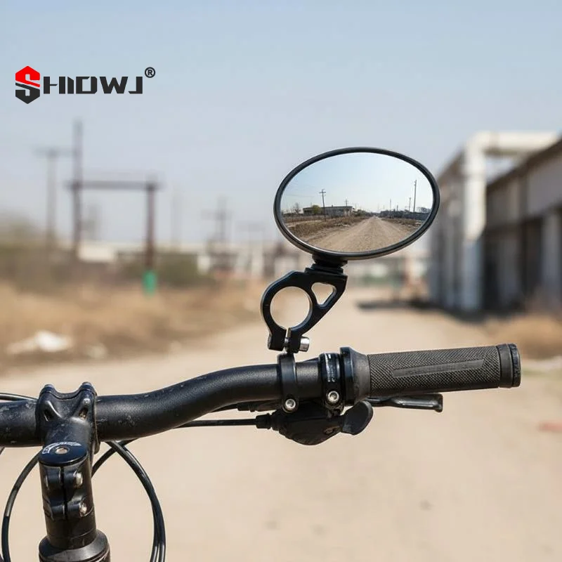 Universal Round Motorcycle Accessories Reflector Modified Electric Vehicle Reflector Rearview Mirror Handlebar Mirror