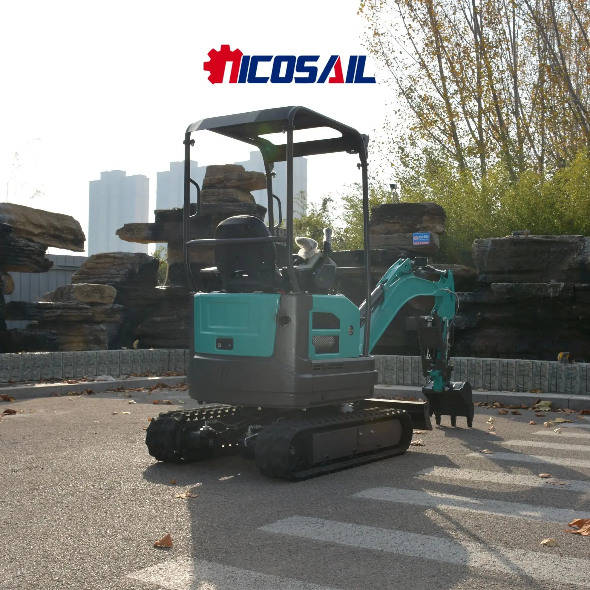 

Free delivery compact mini excavator engine agricultural excavator multifunctional mini excavator 1.8-ton excavator