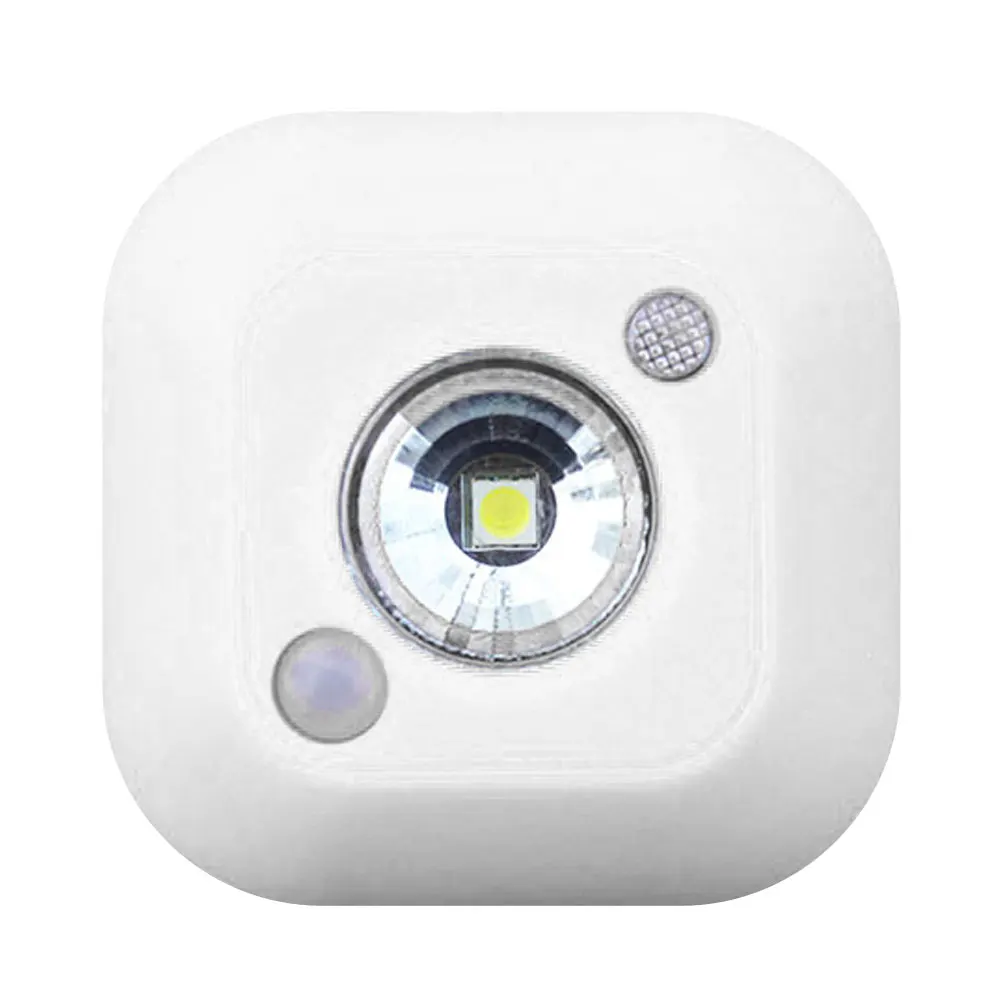 Sensor light LED motion 4.5V Mini night light Wireless Infrared Sensor Ceiling Night Light Battery Powered Porch Cabinet Lamp