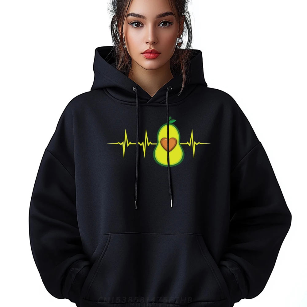 

Avocado Lover Cream Hoodies Man Clothes Character New In Hoodies & Sweatshirts Oversize Long Sleeve