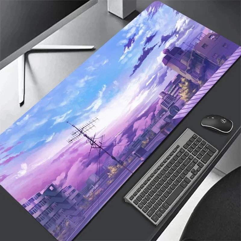 Moon Landspace Large Mouse Pad 100x50cm Big Computer Mousepads Gaming Mousepad Big Keyboard Mat Gamer Mouse Pads Desk Mats image 2