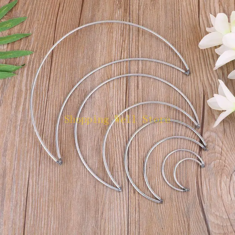 KX4B MOON DREAM CASTER METONS RING HOOP DIY مصنوعة يدويًا DREAMCATCHER لمرض الزفاف المصنوع يدويًا معلقة حرف اليدوية