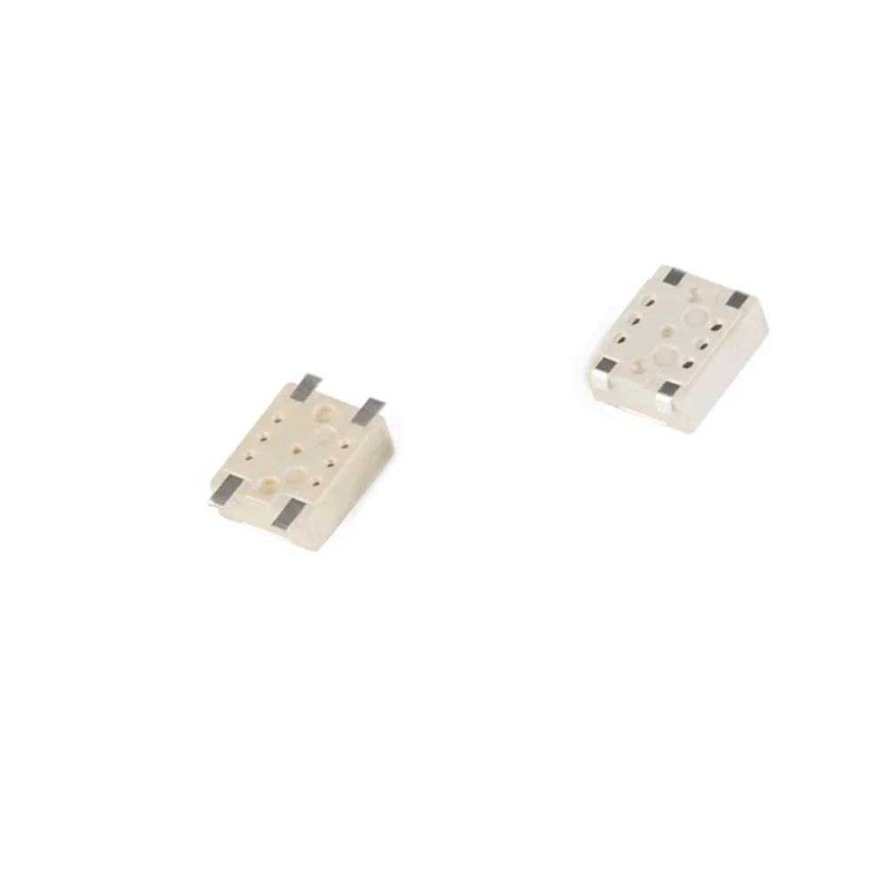 50PCS 3*4*2.5mm SMD 전술 스위치 4 핀 터치 마이크로 스위치 푸시 버튼 스위치 3x4x2.5H 화이트 버튼 자동차 원격 키 버튼 B