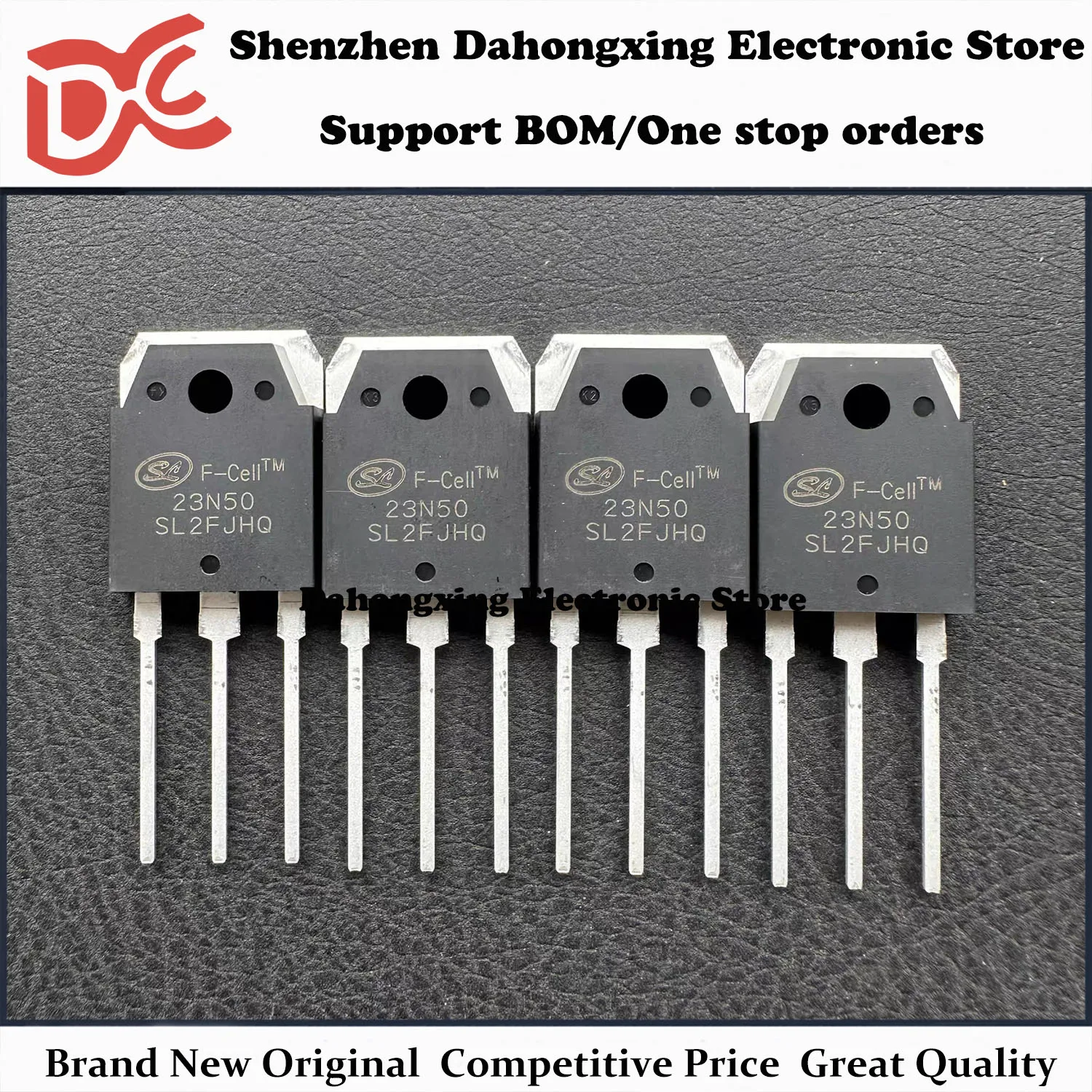 New Original 10Pcs SVF23N50PN 23N50 TO-3P 23A 500V MOSFET Field Effect Transistor Electronic Components Great Quality