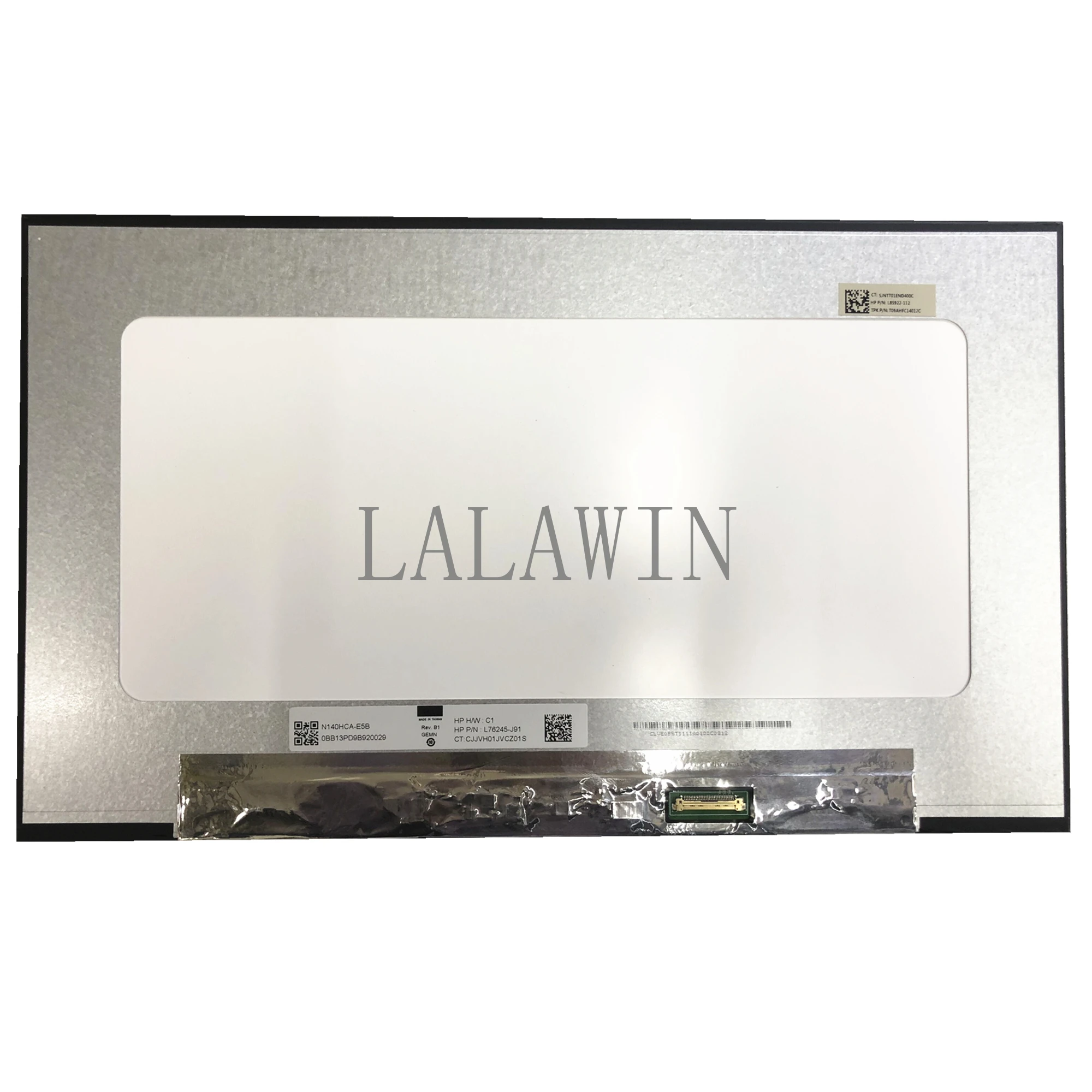 N140HCA-E5B Rev B1 fit NV140FHM-N4U NV140FHM-N4F N140HCE-G53 N140HCA-E5C N140HCE-ET2 EDP 30PIN Laptop LCD Screen IPS