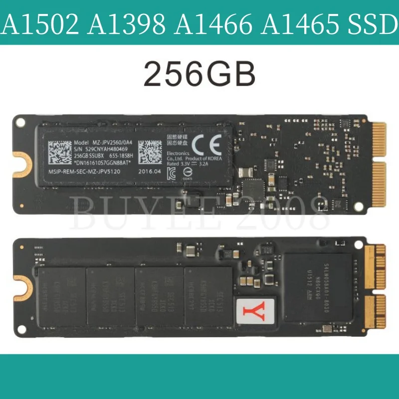 Disque SSD authentique pour Macbook Air et Pro Retina, disque SSD, 11 \