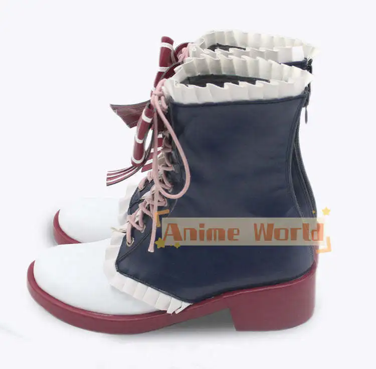 Virtual YouTuber Nijisanji Ethyria Millie Parfait Last Zuttomo Winter Outfit Cosplay Shoes Halloween Carnival Boots Custom Made