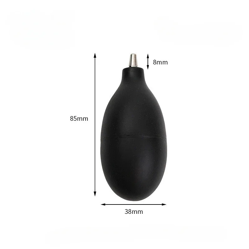 قطعة واحدة من منفاخ غبار الهواء الصغير، منظف مضخة يدوية لعدسة الكاميرا ولوحة المفاتيح والهاتف والكمبيوتر اللوحي مع فوهة معدنية