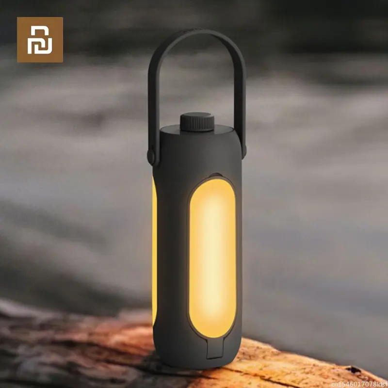 

2023 Youpin Camping Light Rechargeable Multi-function Outdoor Tent Lamp Atmosphere Lamp LED Portable Lantern Emergency Lights