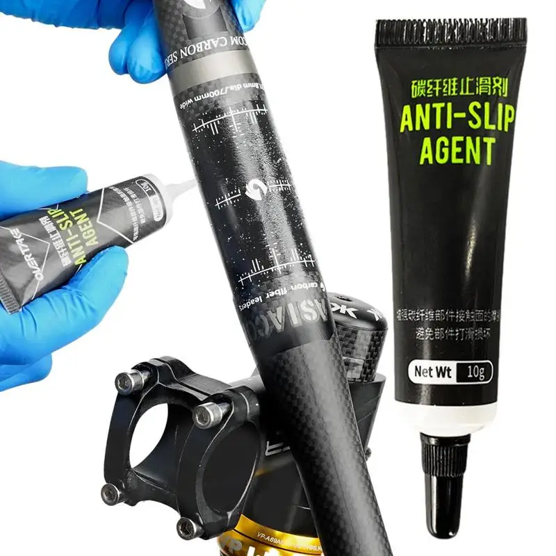 Carbon Fiber Bike Grease Bicycle Grease Non Slip Lube Bicycle Assembly Gel Non Slip Bike Seatpost Grease Handlebar Stem