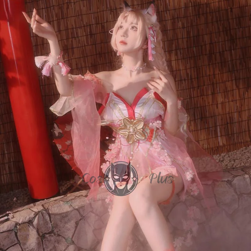 Naraka: Bladepoint Kurimi женский костюм для косплея, сексуальное легкое марлевое платье, герой, карнавальная форма на Хэллоуин, праздничная одежда, костюм