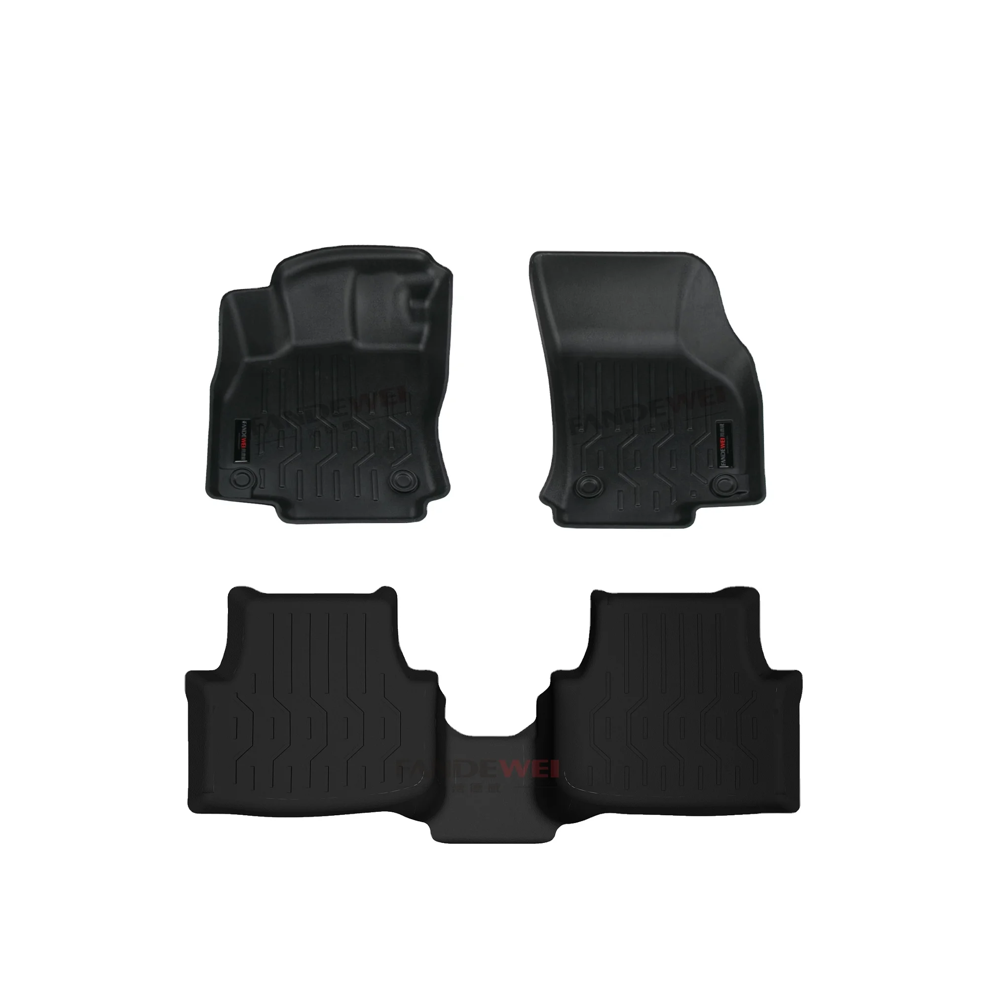 

Carpet for VW Golf 8 2020+ TPV Rubber Car Floor Mat Anti slip Waterproof