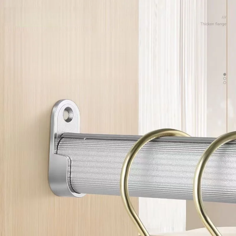 2/6/8 قطعة على شكل حرف U سميكة خزانة الملابس أنبوب قوس دعم قضيب ، أثاث الأجهزة ، اكسسوارات الخزانة سهلة التركيب