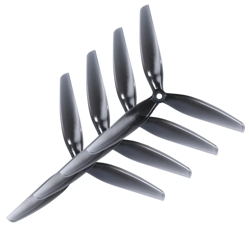 2Pairs(2CW+2CCW) HQPROP 7X4X3 7040 3-Blade PC Propeller for RC FPV Freestyle 7inch Long Range LR7 Cinelifter Drones DIY Parts