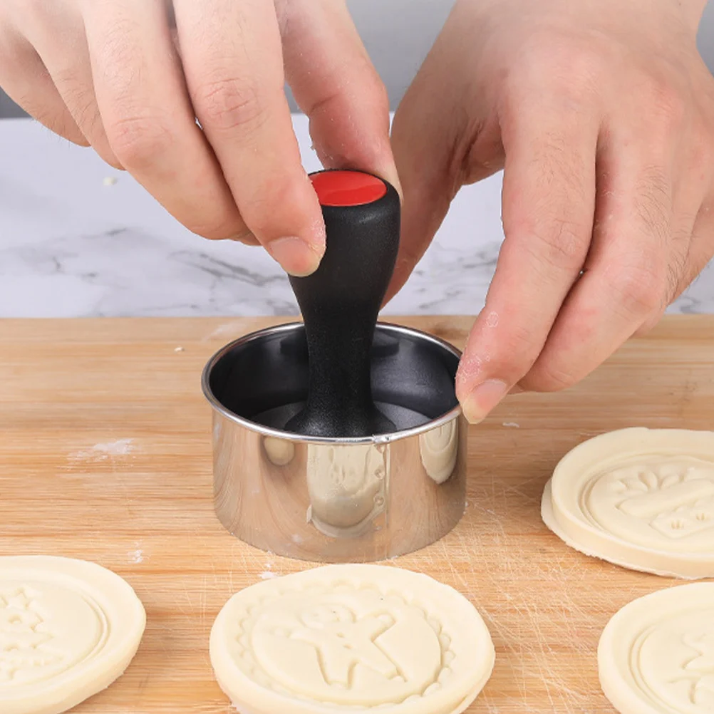 

1 Set Of Christmas Cookie Molds Sturdy Baking Tool For Holiday Desserts Diy Chocolate Fondant -Use Baking Mold Stamp