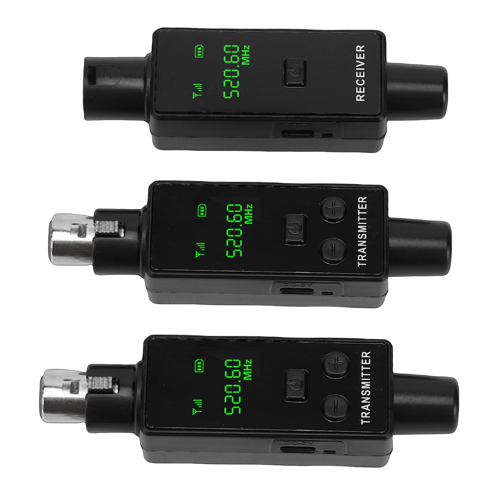 

Беспроводной XLR-микрофонный передатчик-приемник 2,4 ГГц, 24 бит, 48 кГц, перезаряжаемый, с разъемом XLR, беспроводной микрофонный адаптер для звукового микшера