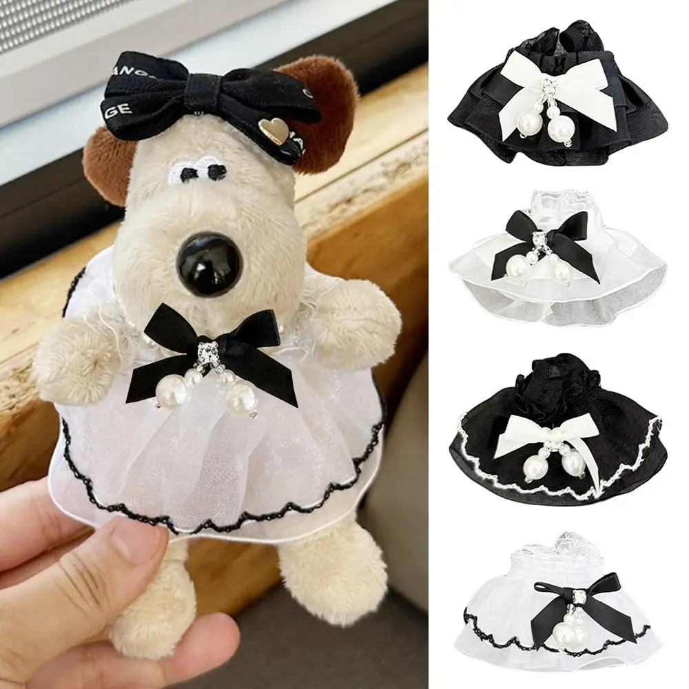 High Quality Cute Doll Lovely Clothes Accessories 10cm Cotton Doll Princess Dress Plush Dolls Clothes Dolls