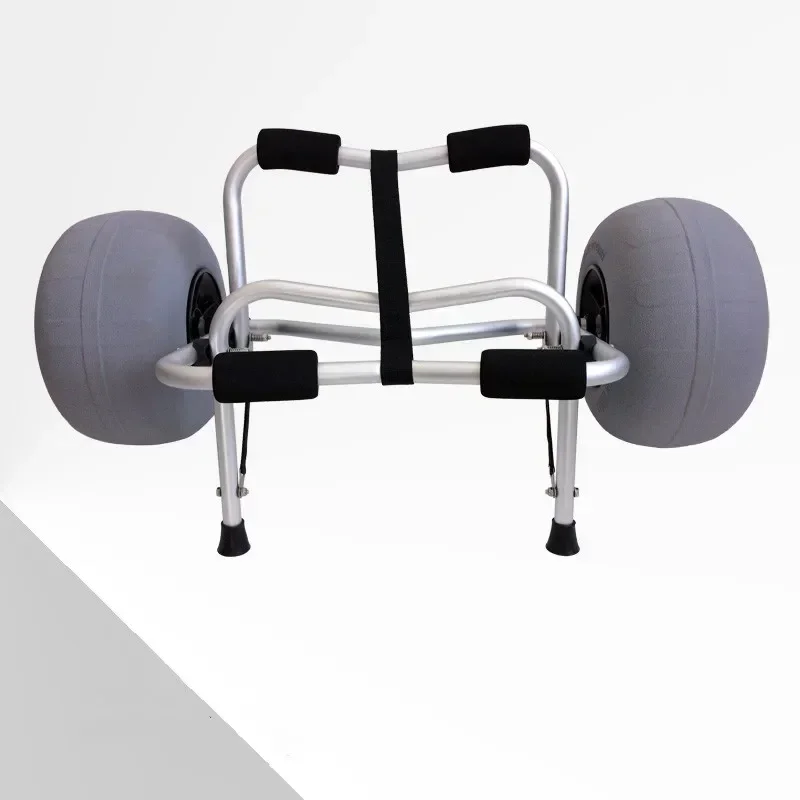 

New Manual Trailer Rowboat Trailer Surfboard Paddleboard Beach Boat Trailer Hand Pull Tool Cart