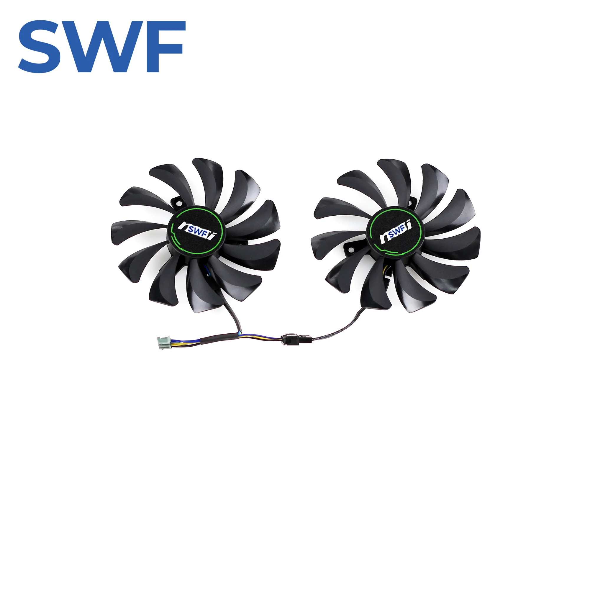 2PCS/Set 85MM  HY-D09010SH Replacement Cooling Fan For MSI GTX 1660 Ti RTX 2060 VENTUS Video Card Cooler Fan HA9010H12SB-Z