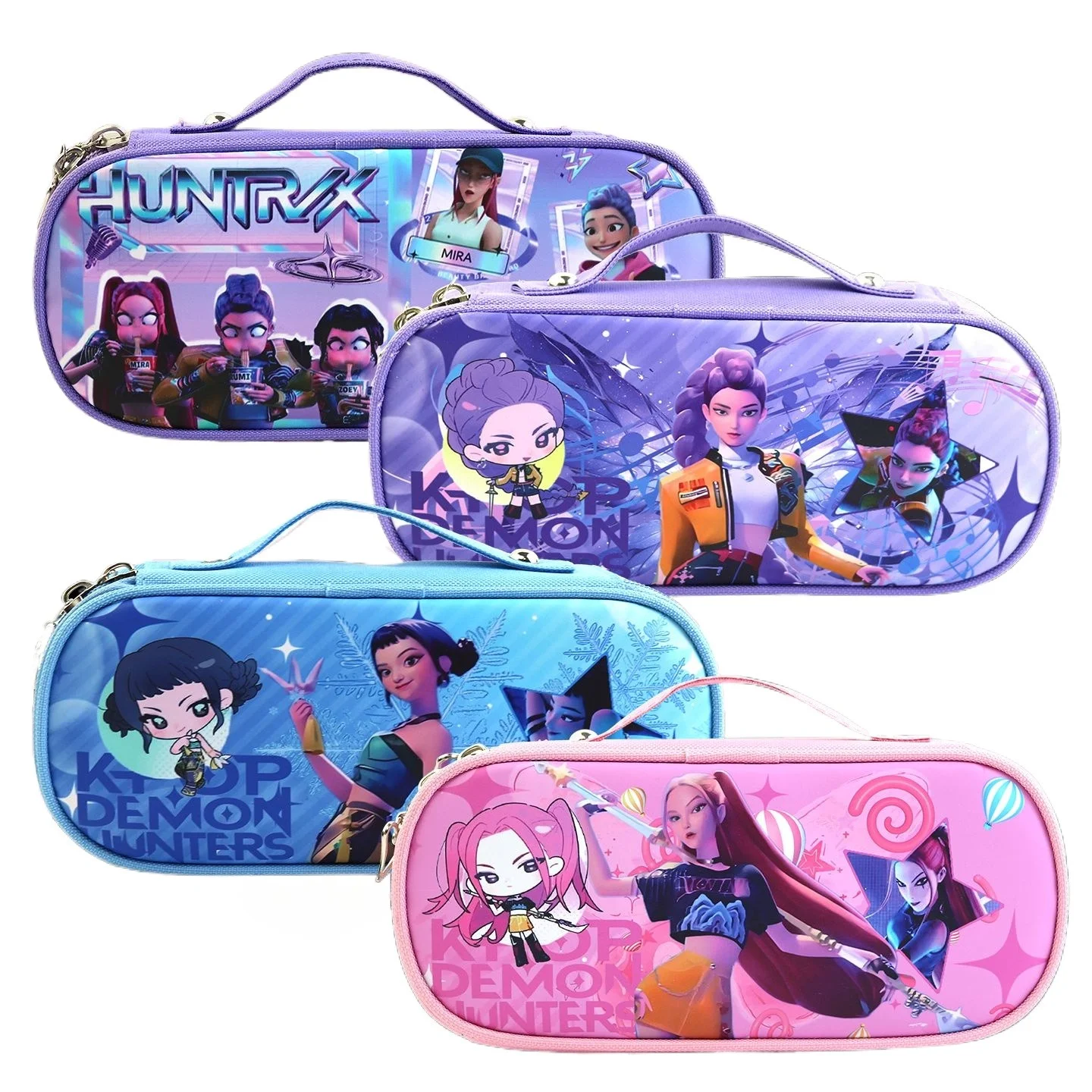 Pencil Case Large - Demon Hunter Girl Squad Large Capacity