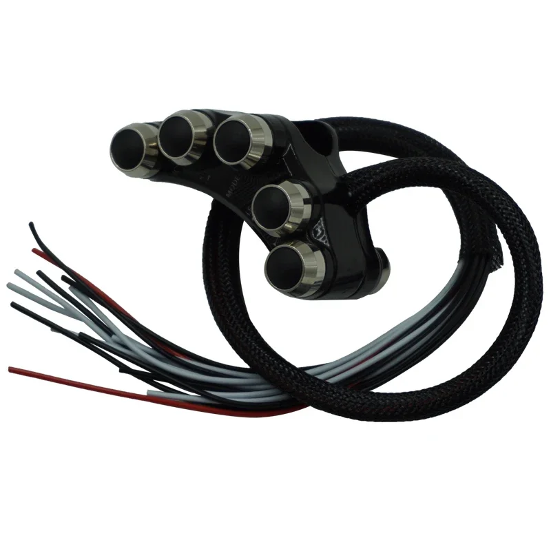 

Motorcycle 7/8" 22mm Handlebar Switch Mount Turn Signal Headlight Fog Light Horn Brake ON/OFF Kill Start Switch