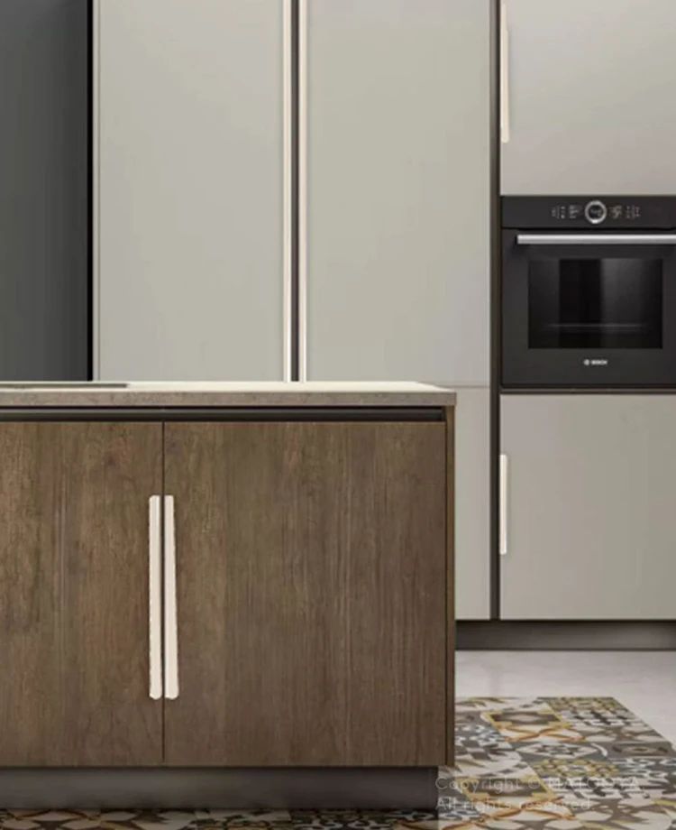 Khaki Schrankgriff Aluminium Gebogener Versteckter Griff Küchenschrank Kleiderschrankgriff Kommode Möbel Möbelbeschläge – Detail 19