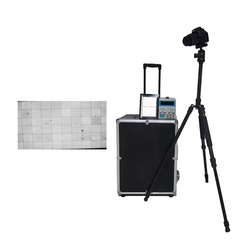 Portable String Type EL Tester Component Power Station Photovoltaic Panel Hidden Crack Rapid Detector High Accuracy 0.3mm