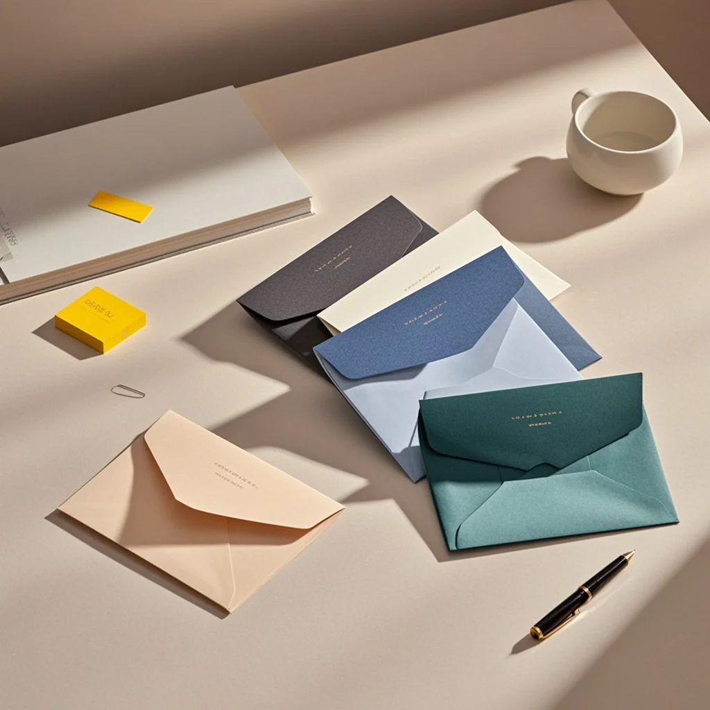 Fotografia 7: Envelopes impressos premium em cores da sua marca