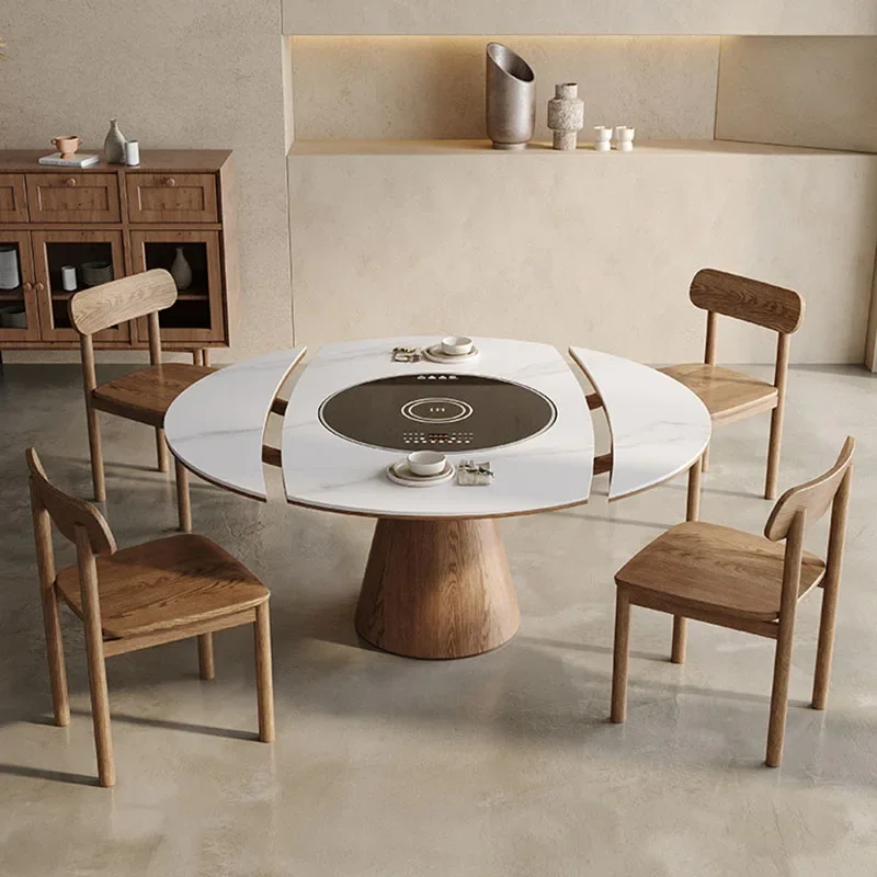 Gamer Patio Furniture Outdoor Designer Luxury Extendable Individual Baby Dining Folding Table Free Shipping Comedor Velvet Round