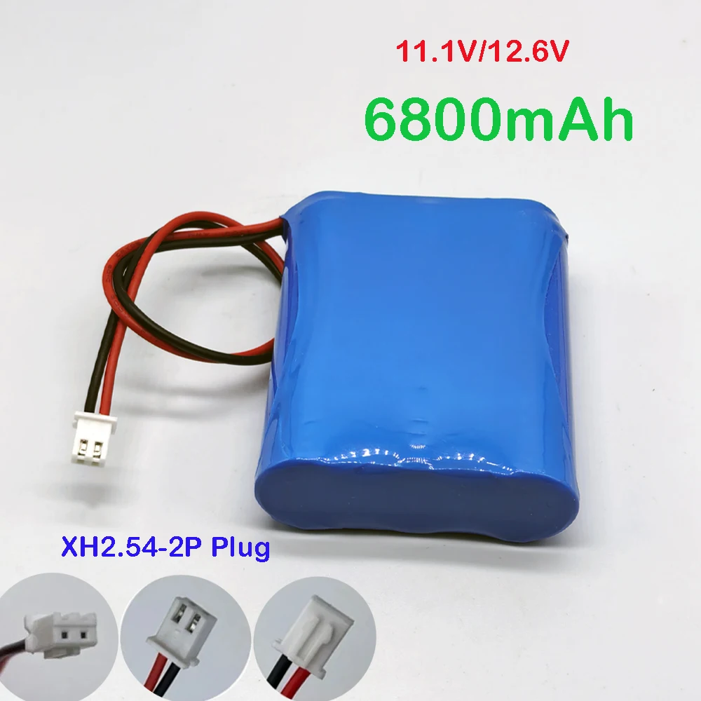 

12,6 В 6800 мАч 3S1P 18650 Литий-ионная аккумуляторная батарея с печатной платой и разъемом