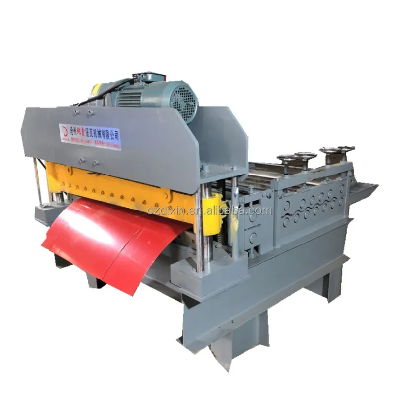 Aluminum Cut to Length Line Metal Steel Coil Slitting Cold Roll Forming Machine DX Factory