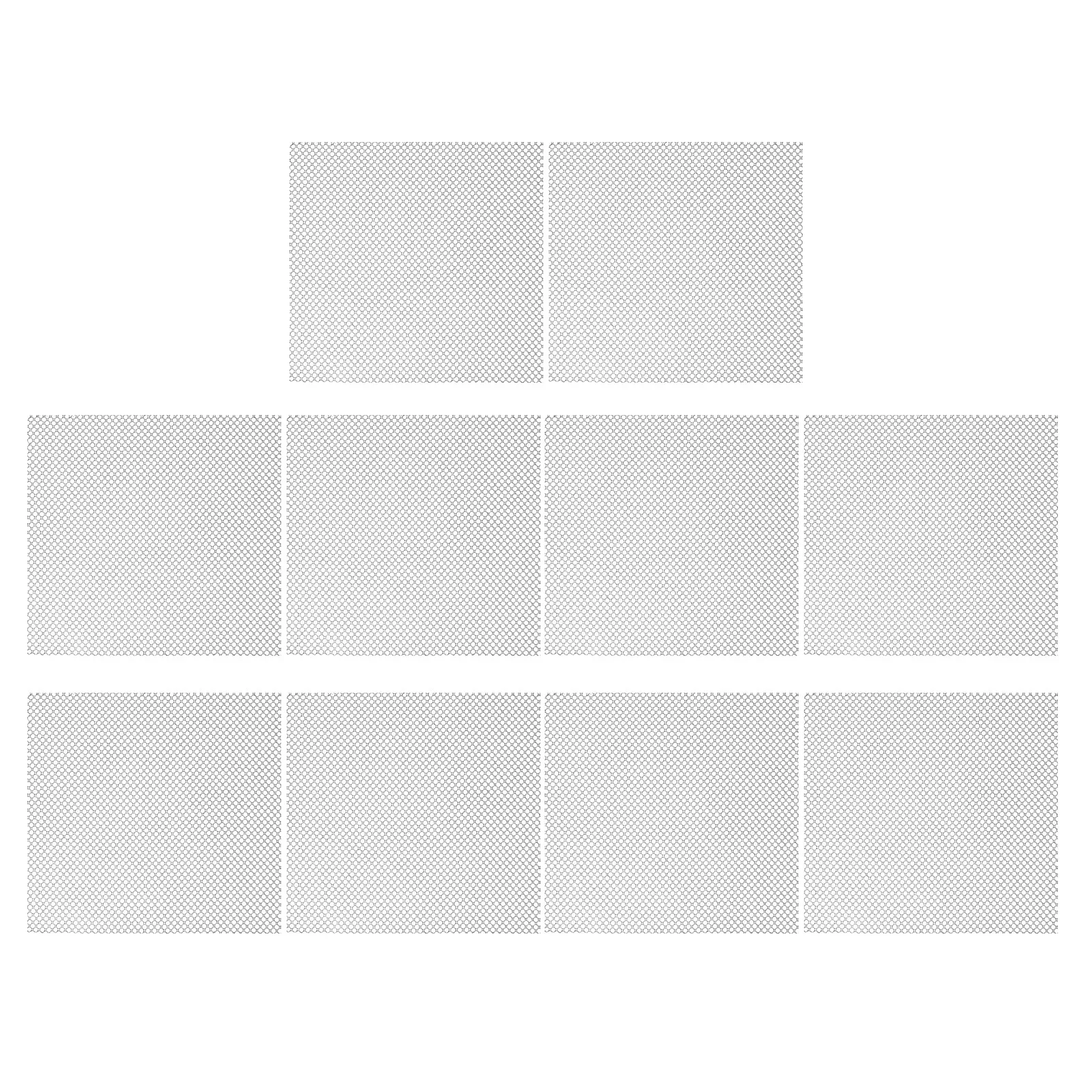 10Pcs Eye Mesh White Mesh Fabr - огляд і ціна Cosplay Prop Making