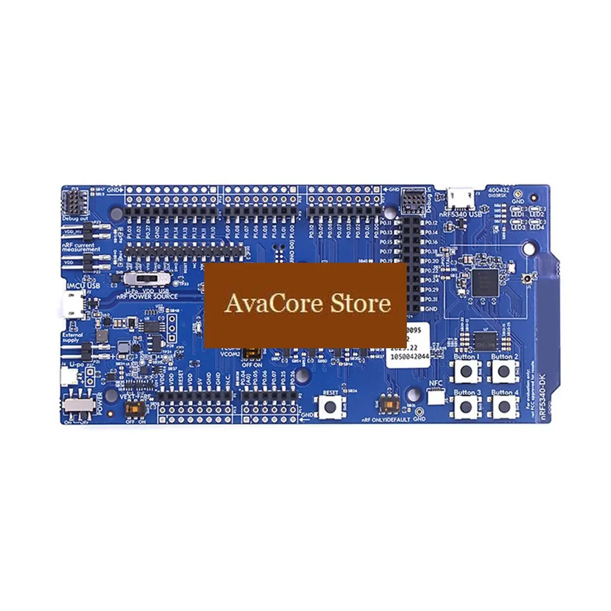 AvaCorePromotion NRF5340 Development Board Versatile Development for NRF5340 SoC Dual Core Bluetooth 5.2 for R3
