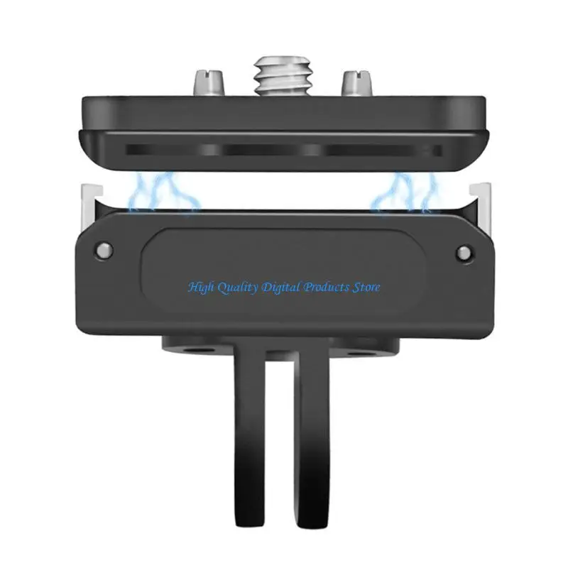 

U2JE 1/4" ARRI Quick-released Tripods Brackets Stand Mount Adapter Base for Action 2