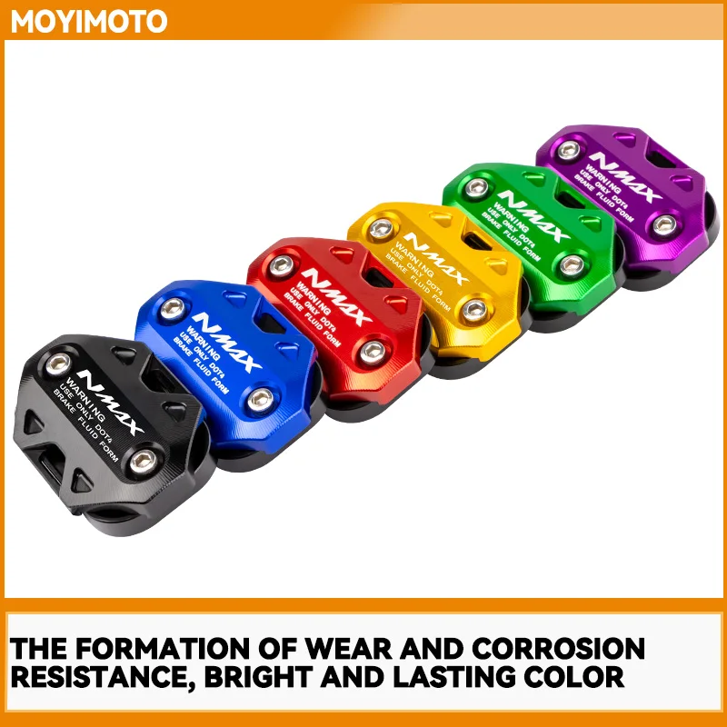 

Fuel Cap Cover For Yamaha NMAX 155 NVX155 AEROX CNC Motorcycle Front and Rear Brake Cylinder Fuel Tank Cap nmax 155 Accessories