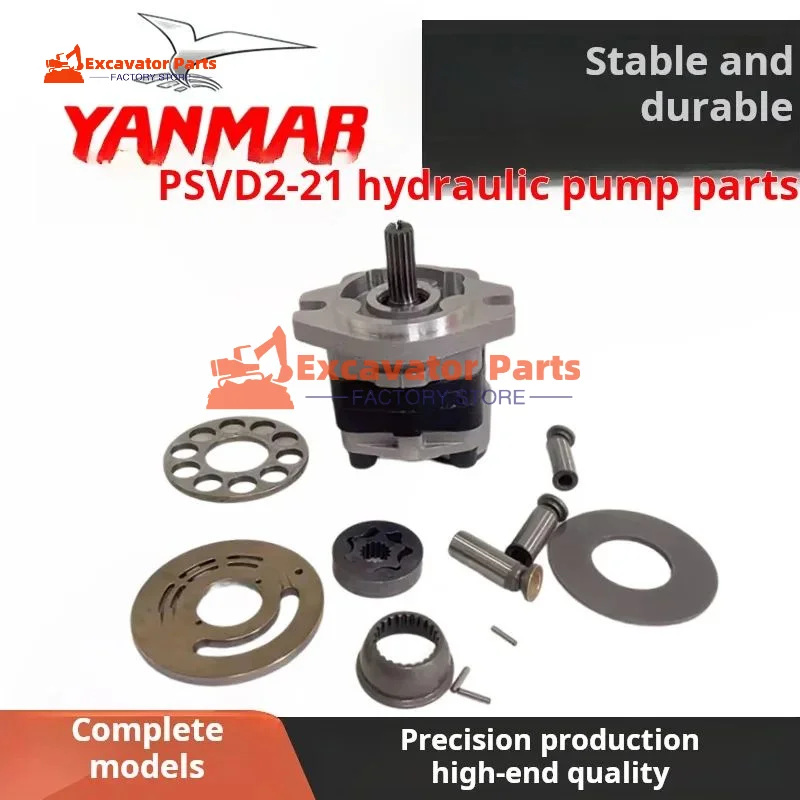 For yanmar VIO YM40 45 50 55Old hydraulic pump PSVD2-21 Pump gall plunger Oil distribution pan Excavator Parts