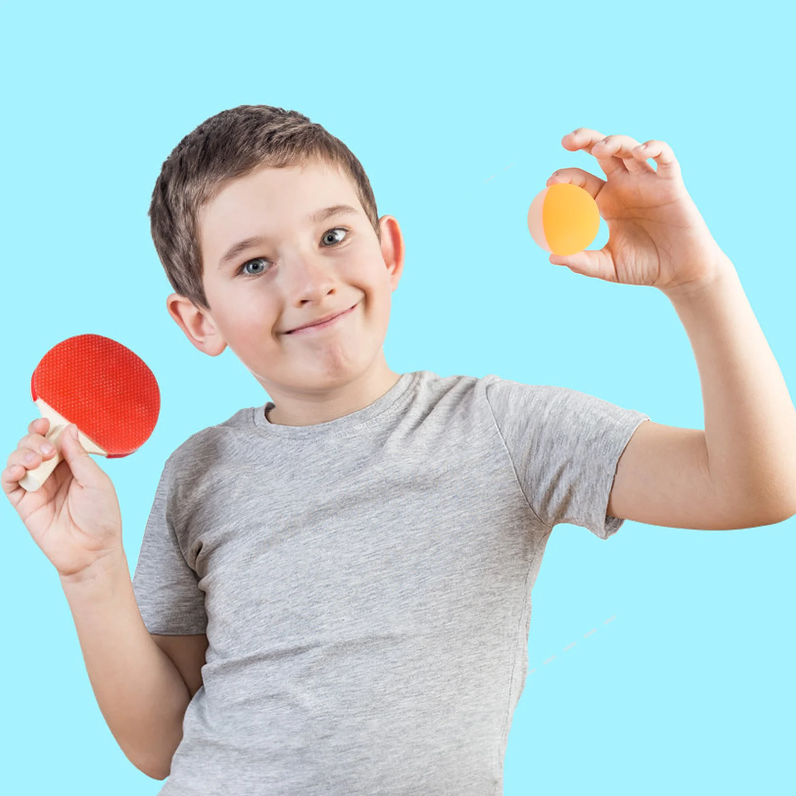 

20pcs 'S Table Tennis Balls Dual-Color High-Elasticity Durable Training For Indoor Practice Bounce Skill