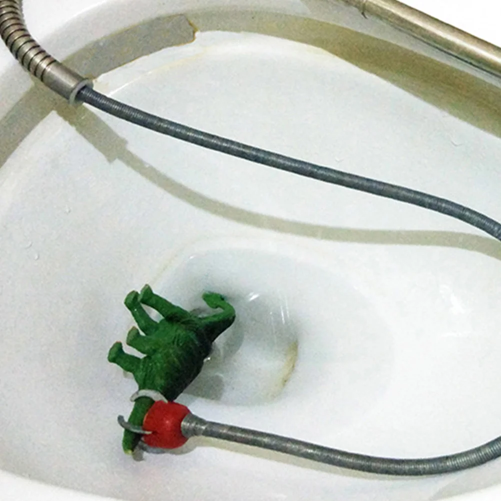 

Toilet Dredging Tools Flexible Extra Long Reach Grabber Snake Clog Remover 6 Foot Plumbing