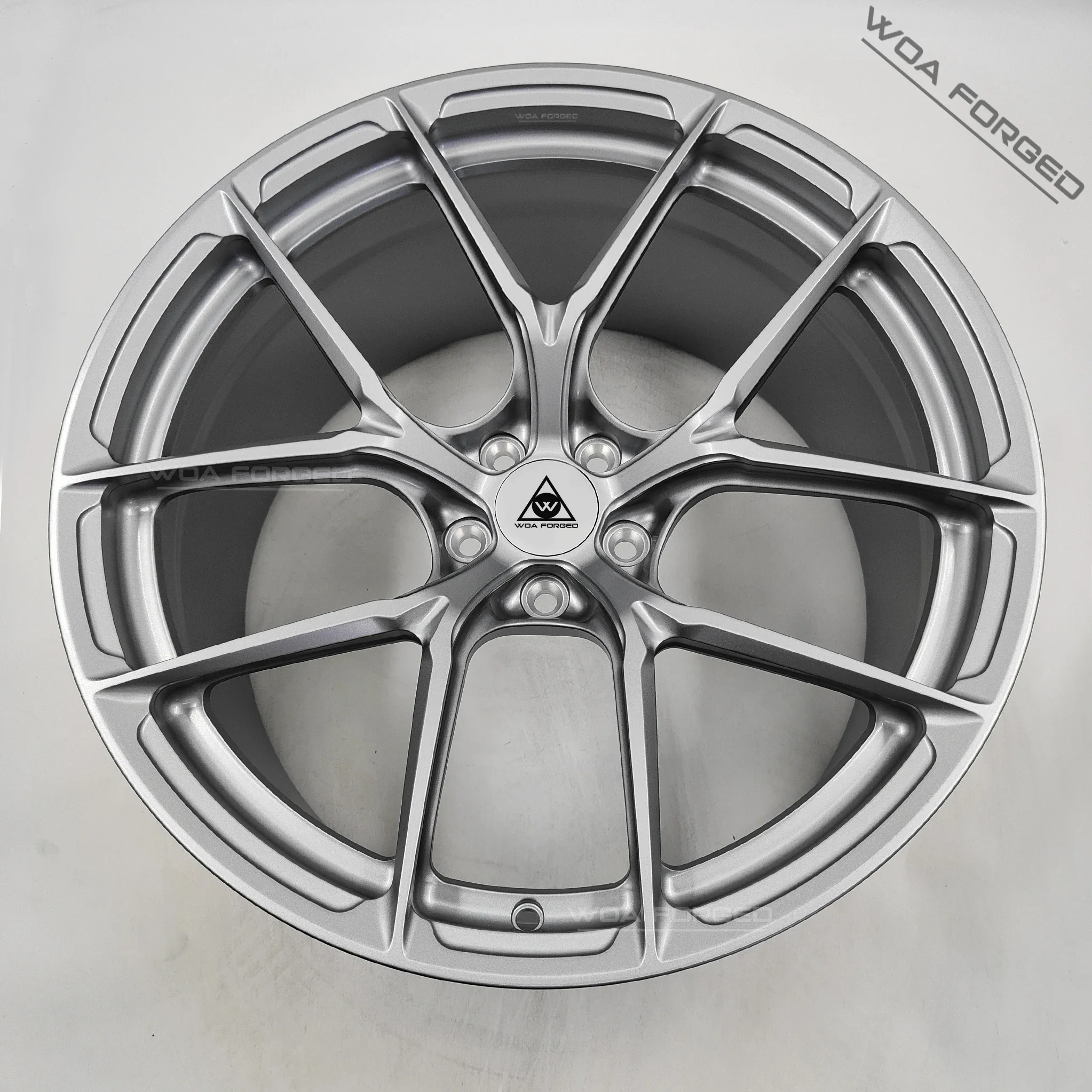 For Customized 6061T6 Gun Grey Single-Piece Forged High Quality Five-Spoke Wheel Hub Lightweight P101SC Car P101 P101SC Passenge